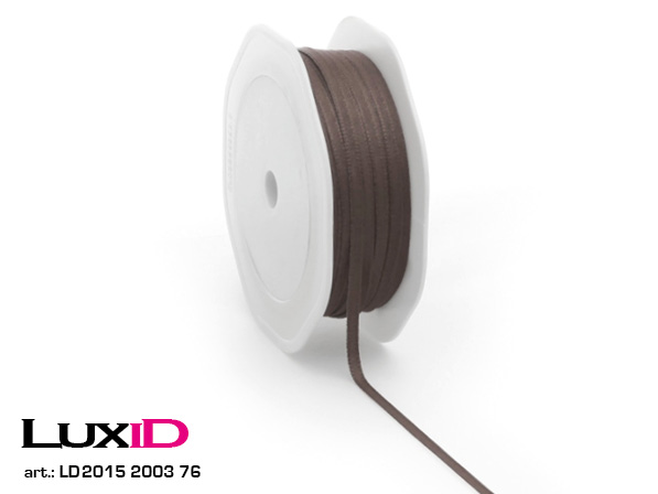 Texture ribbon 76 donker bruin 3mm x 20m